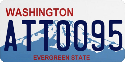 WA license plate ATT0095
