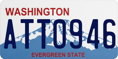 WA license plate ATT0946