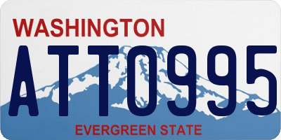 WA license plate ATT0995