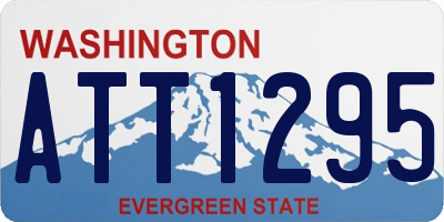 WA license plate ATT1295