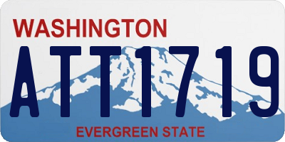 WA license plate ATT1719