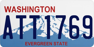 WA license plate ATT1769