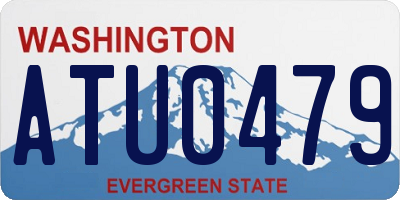 WA license plate ATU0479