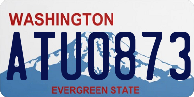 WA license plate ATU0873