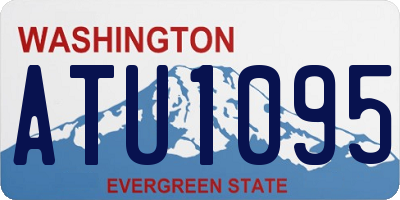 WA license plate ATU1095