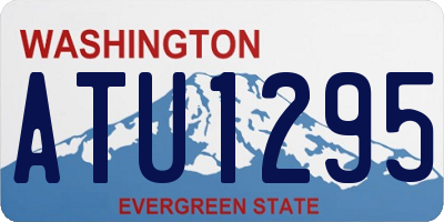 WA license plate ATU1295