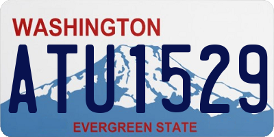 WA license plate ATU1529
