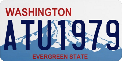 WA license plate ATU1979