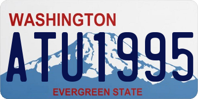 WA license plate ATU1995