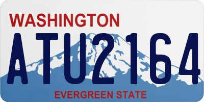 WA license plate ATU2164