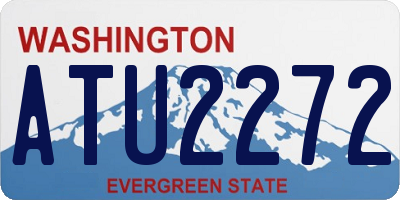 WA license plate ATU2272