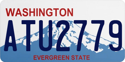 WA license plate ATU2779
