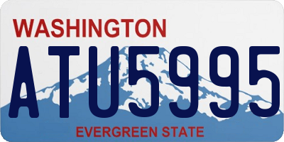 WA license plate ATU5995