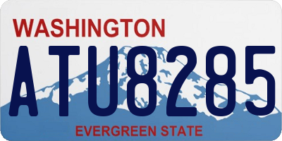 WA license plate ATU8285