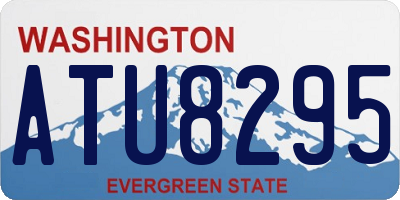 WA license plate ATU8295