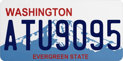 WA license plate ATU9095
