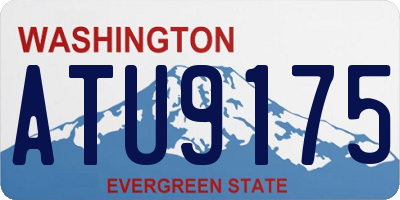 WA license plate ATU9175
