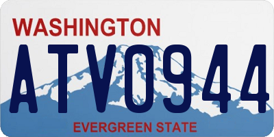WA license plate ATV0944