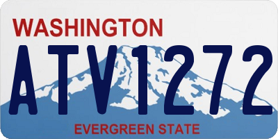 WA license plate ATV1272