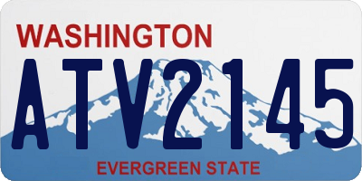 WA license plate ATV2145