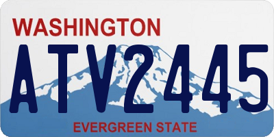 WA license plate ATV2445