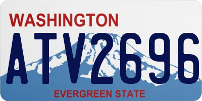 WA license plate ATV2696