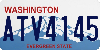 WA license plate ATV4145