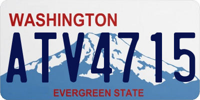 WA license plate ATV4715