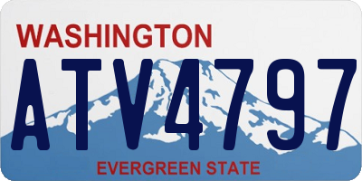 WA license plate ATV4797
