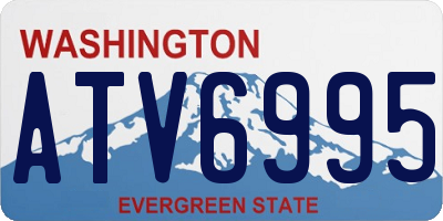 WA license plate ATV6995