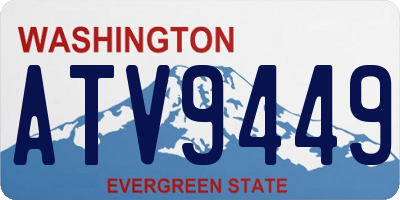 WA license plate ATV9449
