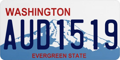 WA license plate AUD1519