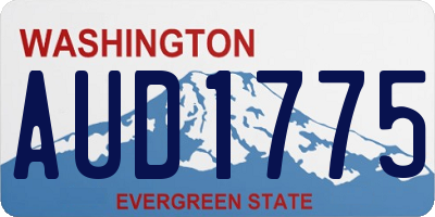 WA license plate AUD1775