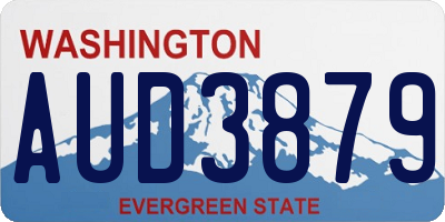 WA license plate AUD3879