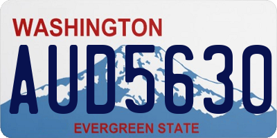 WA license plate AUD5630