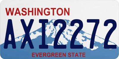 WA license plate AXI2272