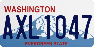 WA license plate AXL1047