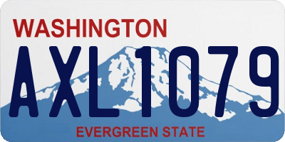 WA license plate AXL1079