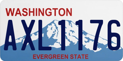 WA license plate AXL1176