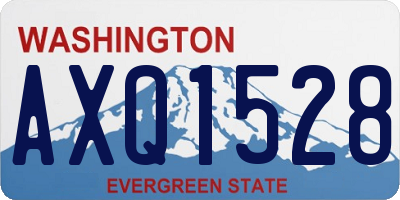 WA license plate AXQ1528