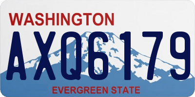 WA license plate AXQ6179