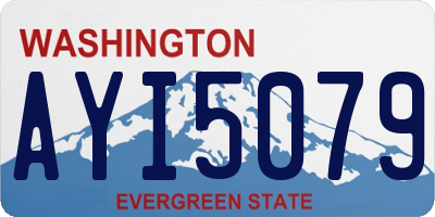 WA license plate AYI5079