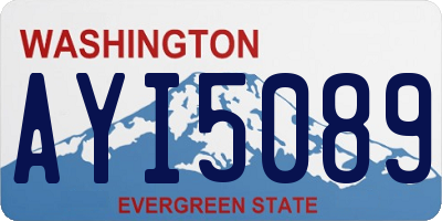 WA license plate AYI5089
