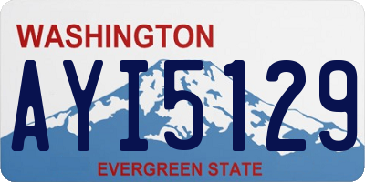 WA license plate AYI5129