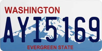 WA license plate AYI5169
