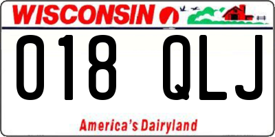 WI license plate 018QLJ