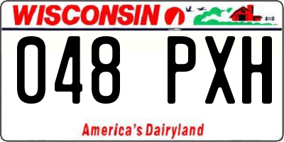 WI license plate 048PXH