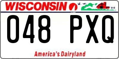 WI license plate 048PXQ