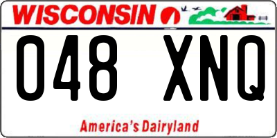 WI license plate 048XNQ