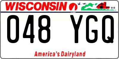 WI license plate 048YGQ